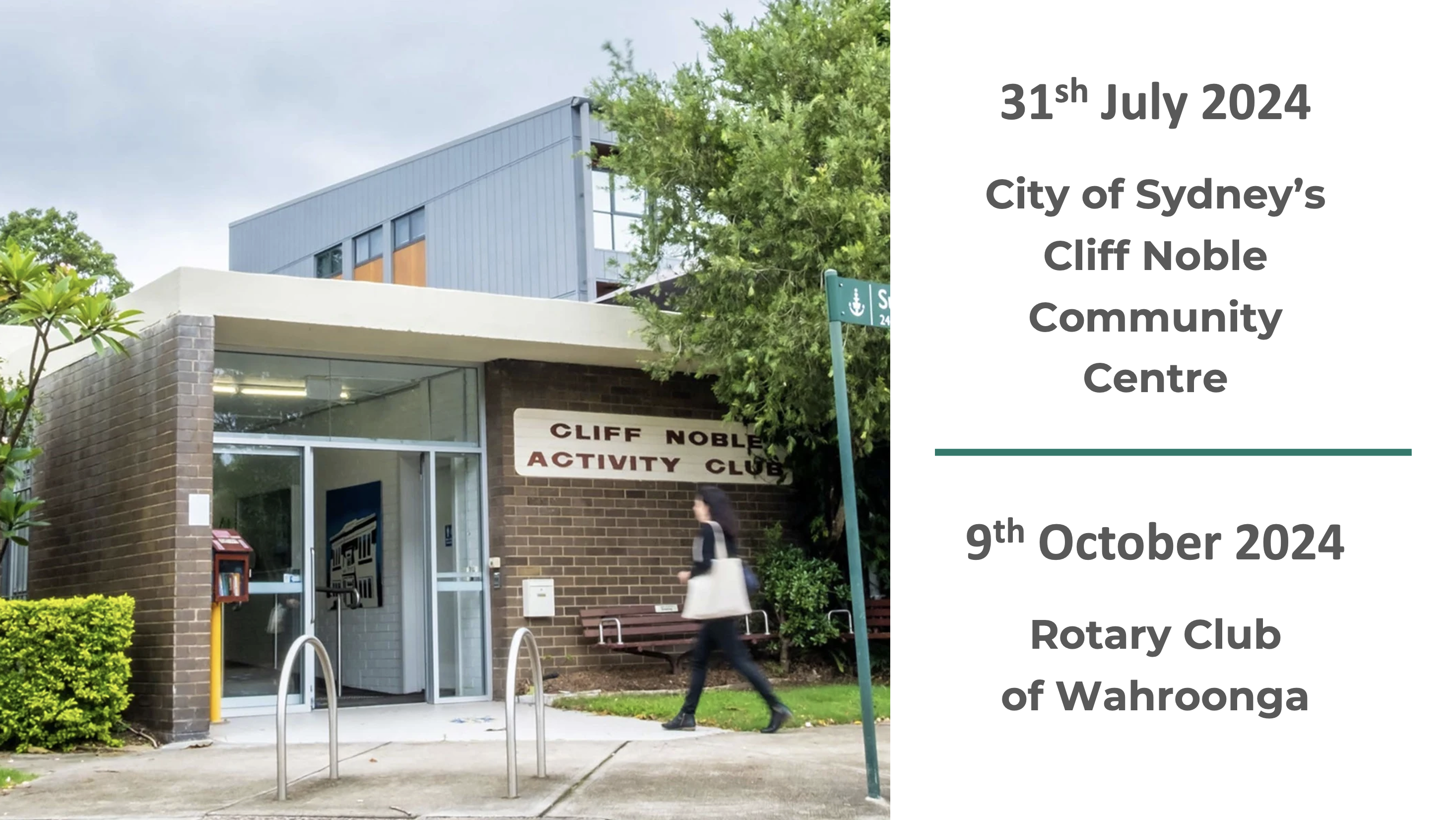 HMA information sessions and outreach talks